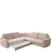 Narożniki - Narożnik z Funkcją Spania i Pojemnikiem Laren Lewy Laski Meble - miniaturka - grafika 1