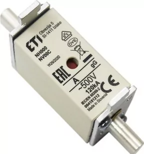 ETI ETI_POLAM Wkładka topikowa WT-00C/GG 35A 004181209 - Bezpieczniki elektryczne - miniaturka - grafika 1