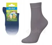 Skarpetki damskie - Skarpetki Dziecięce Skarpety Bezszwowe Deomed Kid Deo Bawełniane Szar 30-32 - miniaturka - grafika 1