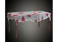 Halloween - Zakrwawiony obrus z siateczki na Halloween - 80 x 180 cm - 1 szt. - miniaturka - grafika 1