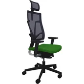 Fotele i krzesła biurowe - Fotel Obrotowy Biurowy 4ME-MESH-BL-SOFT-SEAT-HRMA-SFB1.SMV Nowy Styl - miniaturka - grafika 1