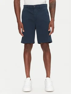 Pepe Jeans Szorty materiałowe PM801181 Granatowy Regular Fit - Spodenki męskie - miniaturka - grafika 1