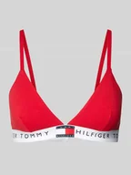 Biustonosze - Biustonosz trójkątny z elastycznym paskiem z logo model ‘TH HERITAGE’ - miniaturka - grafika 1