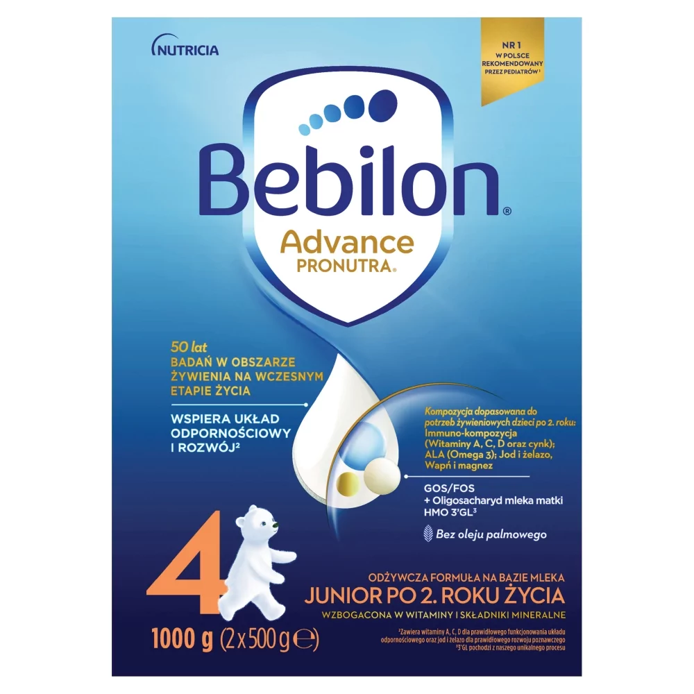 Bebilon Junior 4 - mleko modyfikowane dla dzieci1 kg