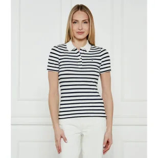 Tommy Hilfiger Polo 1985 Slim Fit pique - Koszulki i topy damskie - miniaturka - grafika 1