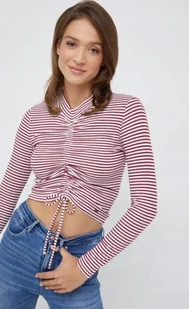 PEPE JEANS BLUZKA Z DŁUGIM RĘKAWEM W PASKI M 1Z0C1_C* T4A - Bluzki damskie - miniaturka - grafika 1