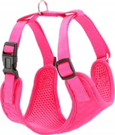 Szelki dla psów - Dingo DINGO SZELKI BEZUCISKOWE XS 1,5cm/25-35cm RÓŻOWE - miniaturka - grafika 1