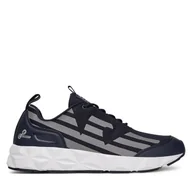 Sneakersy męskie - Sneakersy EA7 Emporio Armani X8X217 XK433 U461 Niebieski - miniaturka - grafika 1