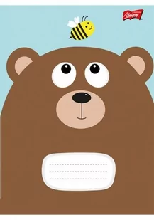 Zeszyt A5 16K 3-Linia Podwójna Cartoon Animals Mix Pakiet 15 Sztuk - Zeszyty szkolne - miniaturka - grafika 1