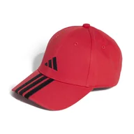 Czapki damskie - Czapka z daszkiem ADIDAS BBALL 3S CAP NL JP0387 – Czerwony - miniaturka - grafika 1