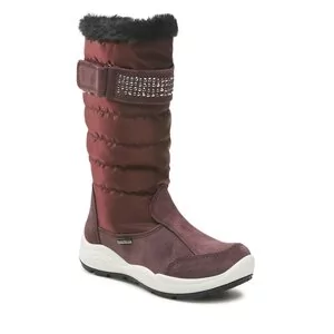 Buty dla dziewczynek - Śniegowce Imac - 281248 S Red Wine/Bordea 7017/019 - grafika 1