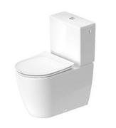 Kompakty WC - Duravit Soleil by Starck Toaleta WC kompaktowa 65x37 cm Rimless bez kołnierza biała 2011090000 - miniaturka - grafika 1
