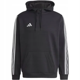 Bluza męska adidas Tiro 23 League Sweat Hoodie czarno-biała HS3598 XL - Bluzy męskie - miniaturka - grafika 1