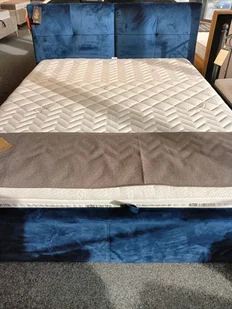 Łóżko Fiore z pojemnikiem 160x200 z ekspozycji - Dom i wnętrze OUTLET - miniaturka - grafika 1