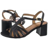 Sandały damskie - Sandały Czarne 06948-01/00-1 (MA1398-a) Maciejka - miniaturka - grafika 1