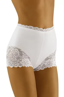 Wol-Bar Vega biały S Majtki szorty modelujące - Majtki damskie - miniaturka - grafika 1