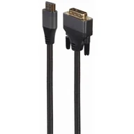 Kable komputerowe i do monitorów - Gembird KABEL HDMI -> DVI 18+1PIN 4K, OPLOT, 1.8M CC-HDMI-DVI-4K-6 - miniaturka - grafika 1