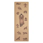 Maty do jogi - Mata Korkowa |Miś | Idealna Do Jogi - miniaturka - grafika 1