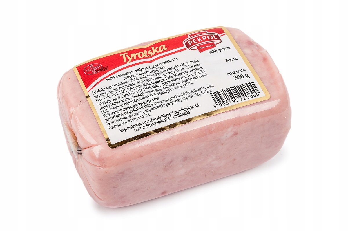 Kiełbasa Tyrolska wieprzowo-drobiowa ok. 1,2 kg