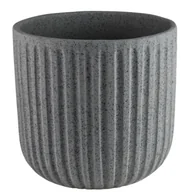 Donice - Osłonka betonowa DANTE szara 17 cm DHG - miniaturka - grafika 1