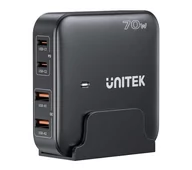 Ładowarki do telefonów - Unitek Ładowarka biurkowa GaN 70W 2x USB-A 2x USB-C - miniaturka - grafika 1