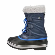 Śniegowce damskie - Sorel Yoot Pac Nylonowe wodoodporne śniegowce, Collegiate Navy/Super Blue, 34, Collegiate Navy Super Blue, 33 EU - miniaturka - grafika 1