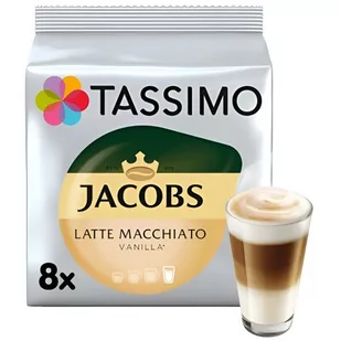 Kapsułki TASSIMO Jacobs Latte Macchiato Vanilla - Kawa w kapsułkach i saszetkach - miniaturka - grafika 1