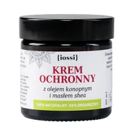 Kremy do twarzy - Iossi krem ochronny Olej Konopny & Masło Shea, 60 ml - miniaturka - grafika 1