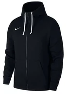 Bluzy sportowe męskie - Nike, Bluza męska, Hoodie FZ FLC TM Club 19, czarny, rozmiar M - miniaturka - grafika 1