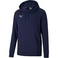 Bluzy męskie - Puma Męska bluza z kapturem Teamgoal 23 Causals niebieski Peacoat l 656580 - miniaturka - grafika 1