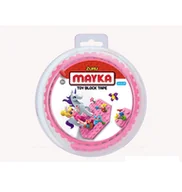 Klocki - Epee Mayka, Klockomania, klocki Taśma podwójna, 1 metr, różowy - miniaturka - grafika 1