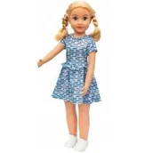 Lalki dla dziewczynek - Lalka Julka chodząca 70 cm Anek - miniaturka - grafika 1