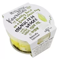 Sery - KOURELLAS (świeże produkty greckie) SER FETA Z TYMIANKIEM W OLIWIE Z OLIWEK BIO 220 g - KOURELLAS BP-5200101971277 - miniaturka - grafika 1