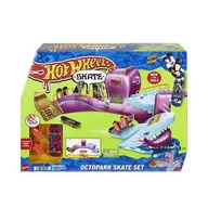 Samochody i pojazdy dla dzieci - Hot Wheels, Zestaw Skate Skatepark Ośmiornicy - miniaturka - grafika 1