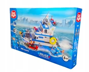 Klocki Elefun Police - Straż przybrzeżna C0607A - Klocki - miniaturka - grafika 1