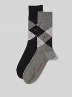 Skarpetki męskie - Skarpety z aplikacją z logo w zestawie 2 szt. model ‘Everyday Argyle’ - miniaturka - grafika 1