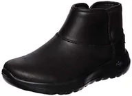 Botki damskie - Skechers Damskie botki w podróży – żniwy, Czarny czarny materiał tekstylny Bbk, 37 EU - miniaturka - grafika 1