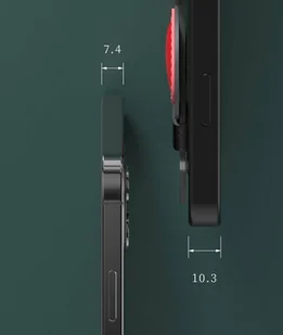 Kingxbar Sweet Series żelowe etui ozdobione oryginalnymi Kryształami Swarovskiego z podstawką iPhone 12 Pro Max niebieski - Etui i futerały do telefonów - miniaturka - grafika 9