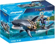 Klocki - Klocki Playmobil 71793 Rekin olbrzym z piratem Pirates - miniaturka - grafika 1