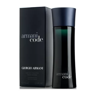 Giorgio Armani Code For Men Woda toaletowa 75ml - Wody i perfumy męskie - miniaturka - grafika 1