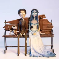 Figurki dla dzieci - FIGURA EMILY Y VICTOR LA NOVIA CADAVER - miniaturka - grafika 1