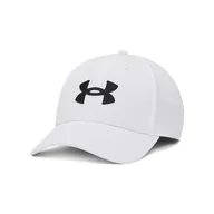 Czapki męskie - Męska Czapka z daszkiem UNDER ARMOUR MEN'S UA BLITZING 1376700-100 – Biały - miniaturka - grafika 1