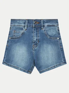 Guess Szorty jeansowe J4RD20 D4CA0 Niebieski Regular Fit - Spodenki damskie - miniaturka - grafika 1