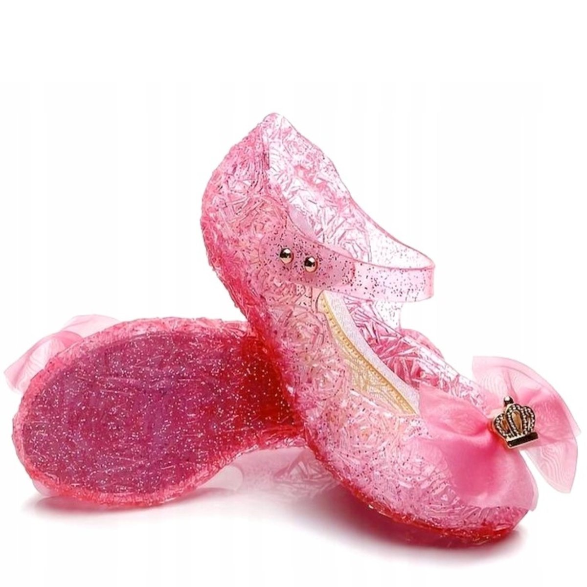 Buty Dziecięce Baleriny Sandały Księżniczki Dla Dziewczynki Aurora Różowe R. 26