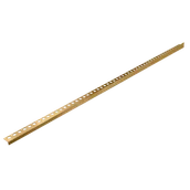 Akcesoria do armatury i ceramiki - Balneo Listwa spadkowa prawa złoty 120 cm - miniaturka - grafika 1