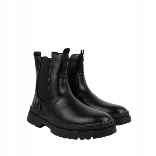 PEPE JEANS SODA TRACK CZARNE SZTYBLETY MĘSKIE WSUWANE 41 AWE