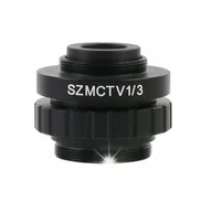 Mikroskopy i lupy - OBIEKTYW SOCZEWKA DO KAMERY MIKROSKOPU 1/3 C-MOUNT - miniaturka - grafika 1