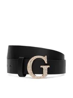 Paski - Guess Pasek Dziecięcy J6RZ20 WGT10 Czarny - miniaturka - grafika 1