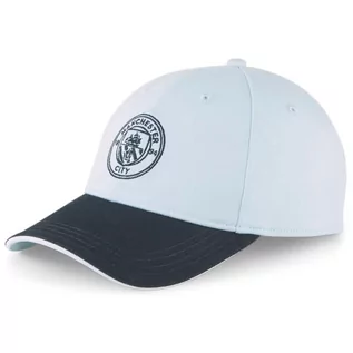 Czapki damskie - Czapka z daszkiem Puma Manchester United FtbArchive Cap (kolor Niebieski) - grafika 1