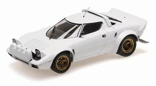 Minichamps Lancia Stratos 1974 White 1:18 155741700 - Samochody i pojazdy dla dzieci - miniaturka - grafika 1